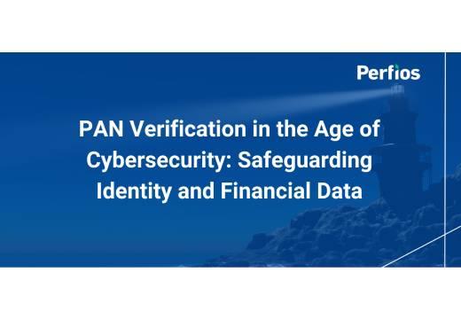 PAN Verification in the Age of Cybersecurity: Safeguarding Identity and Financial Data
